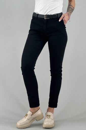 Дамски панталон в черно