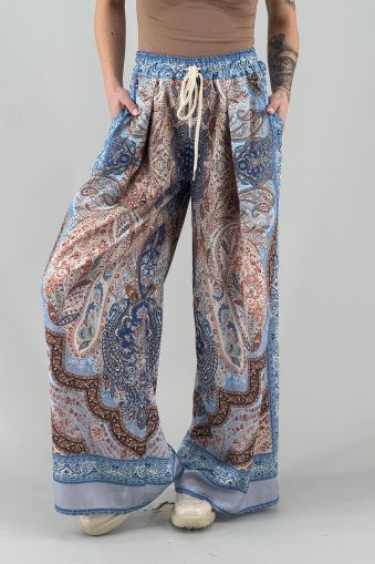 Дамски сатенен панталон