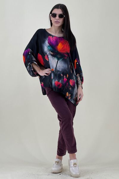 Дамска сатенена блуза