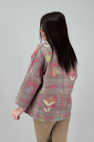 Дамско палто с две лица