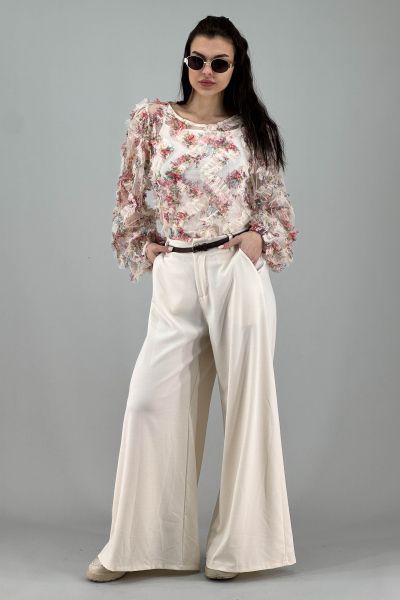 Дамска блуза в екрю