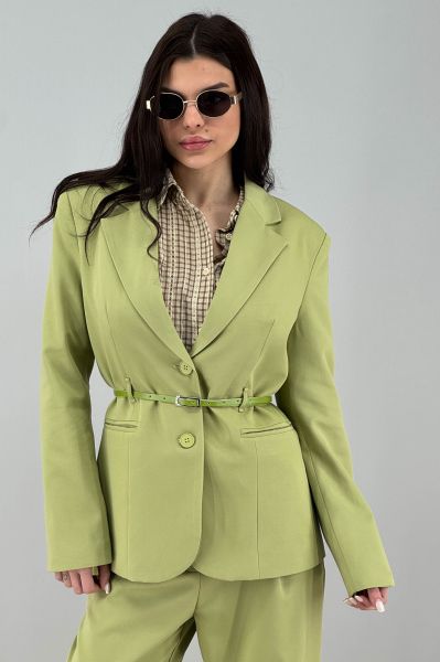Дамско сако в зелено