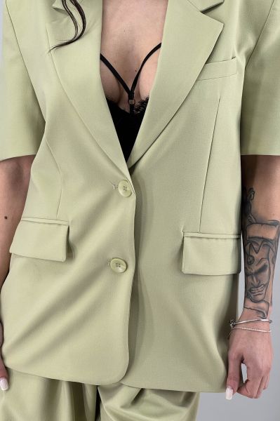 Дамско сако в зелено