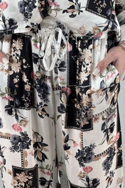 Дамски сатенен панталон