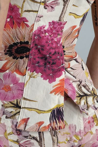 Дамски дънков елек