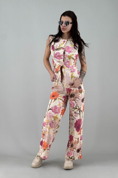 Дамски дънков елек