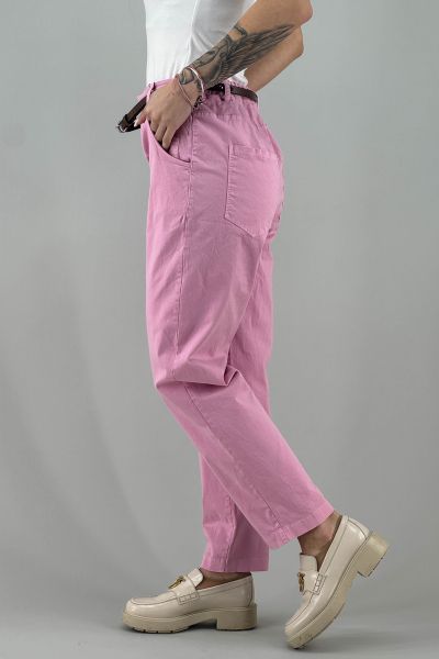 Дамски панталон в розово
