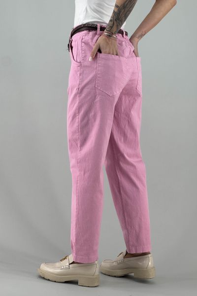 Дамски панталон в розово