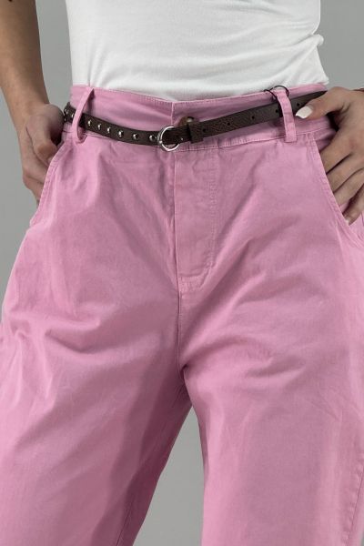 Дамски панталон в розово