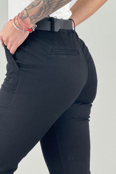 Дамски панталон в черно