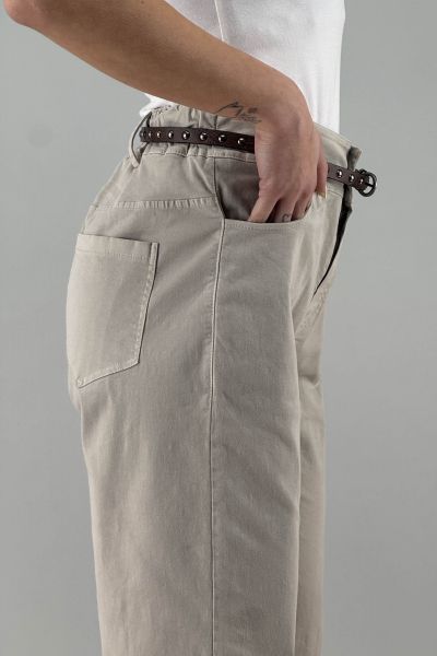 Дамски панталон в светло кафяво