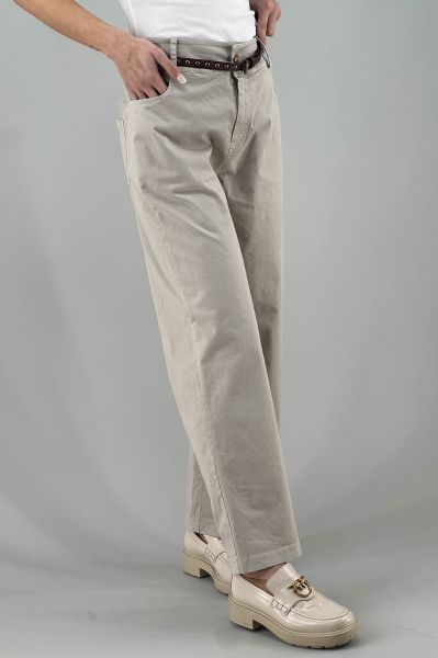 Дамски панталон в светло кафяво