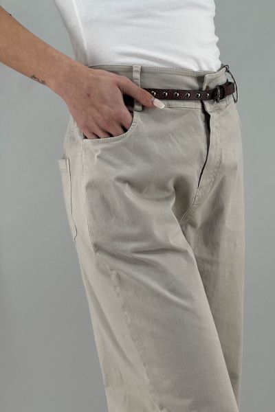 Дамски панталон в светло кафяво