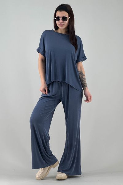 Дамска блуза в синьо