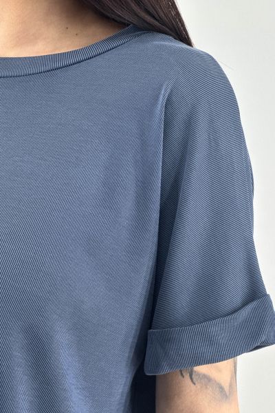 Дамска блуза в синьо