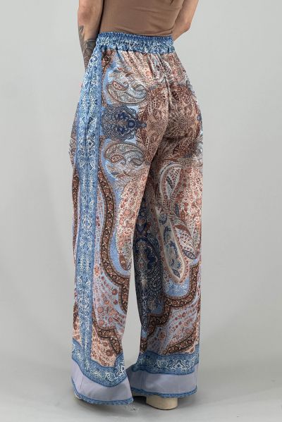 Дамски сатенен панталон