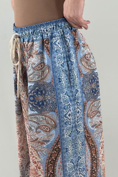 Дамски сатенен панталон