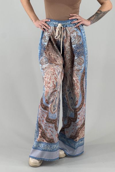 Дамски сатенен панталон