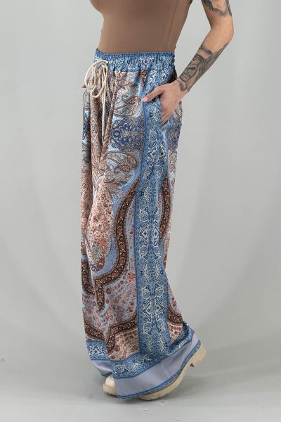 Дамски сатенен панталон