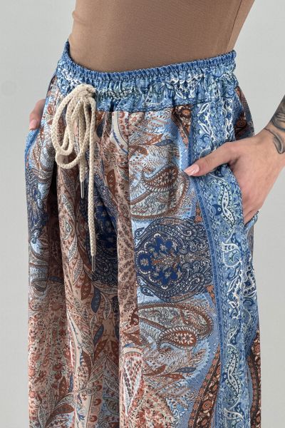 Дамски сатенен панталон