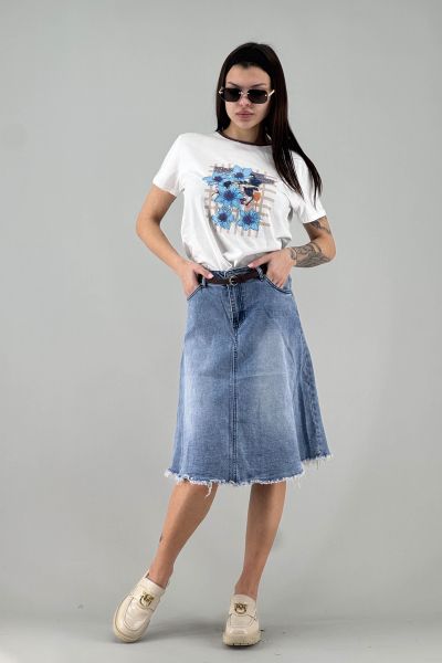 Дамска тениска в черно