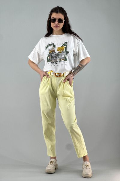 Дамска тениска в бяло