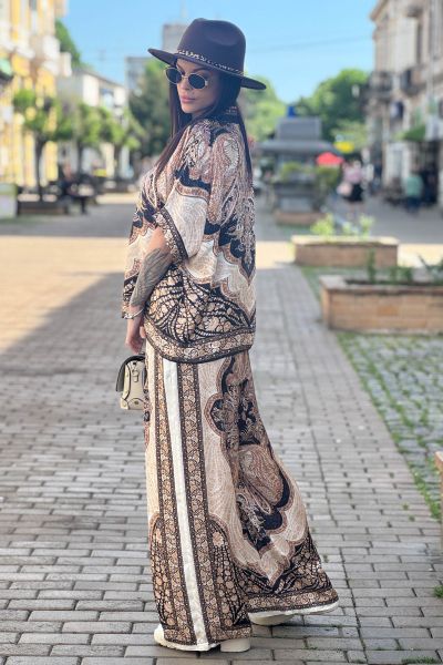 Дамска сатенена риза