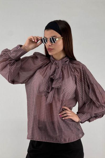 Дамска риза в лилаво